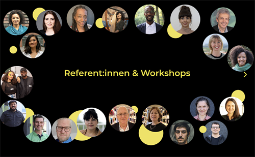 Referent:innen und Workshops 